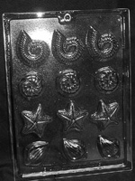 Shell Assortment Chocolate Mold