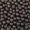 Black Candy Sugar Pearls - 7mm - 2 Pound Bag
