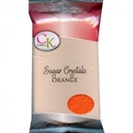 Orange Sugar Crystals - 1 Pound