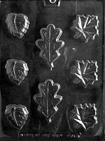 Leaf Assortment Soap/Chocolate Mold