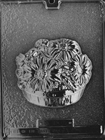 Basket of Daisies Chocolate Mold