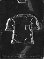 T-Shirt with Pocket Chocolate Mold clothing accessory