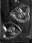 Hearts with Roses Chocolate Mold valentines wedding anniversary sweetest day
