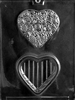 Flowered Heart Pour Box Chocolate Mold valentine wedding mothers day