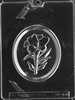 Oval Easter Lily Chocolate Mold flower hostess gift mom mother