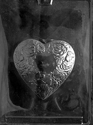 Heart Shaped Chocolate Mold wedding valentine anniversary mother V117