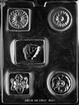 Bar with Flowers Soap/Chocolate Mold