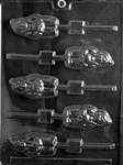 Native American Indian Lollipop sucker Chocolate Mold thanksgiving T034