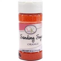 Orange Sanding Sugar - 4 Ounce