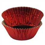 Red Foil Baking Cups - 500 Count Pack