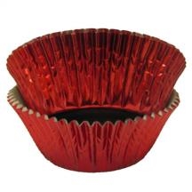 Red Foil Baking Cups - 500 Count Pack