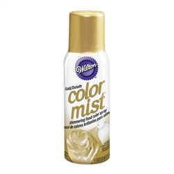 Shimmering Gold Color Mist Food Spray