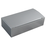 Silver Lustre 1/4 Pound Candy Box - 50 Pack