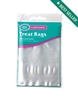 6" x 3-3/4" Clear Poly Treat Bags - 100 Pack