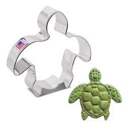 Cookie Cutter 4-1/4" Sea Turtle - 7904A