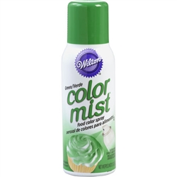 Green Color Mist Food Spray