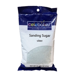 Silver Sanding Sugar 7500-78300s wedding christmas silver anniversary