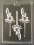 Statue of Liberty Lollipop Chocolate Mold