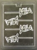 Kangaroo Pop Chocolate Mold 60AO-797 Australia zoo animal