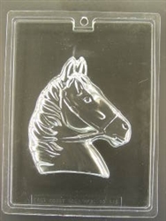 Horse Head Chocolate Mold 60AO-845 Kentucky Derby rodeo Triple Crown