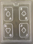 Playing Cards Chocolate Mold