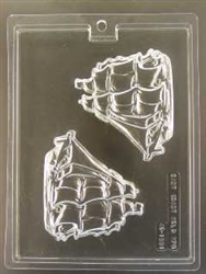 Schooner Ship Chocolate Mold