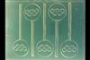 Olympic Rings Lollipop Chocolate Mold