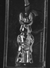 3D Jumbo Cowboy Bunny Chocolate Mold - Back