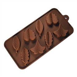 Fall Leaves Silicone Candy Mold chocolate homemade treat diy dessert