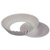 Fluted Tart Cake Pan with Removable Bottom - 10" x 2" baking dessert sweet treat fat daddio's