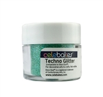 Emerald Green Techno Glitter art project Wizard of Oz