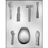 Hard Hat w/ Tools Asst Chocolate Mold 90-12683 contractor Bob the Builder construction