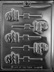 Mittens Lollipop Chocolate Mold -