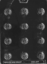 Bite Size Stylized Flower Chocolate Mold