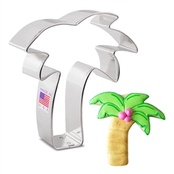 4-1/8" Palm Tree Cookie Cutter 8059A beach destination wedding