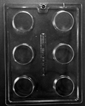 Plain Sandwich Cookie Chocolate Mold