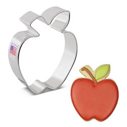 3-1/2" Apple Cookie Cutter Apple - 8146A