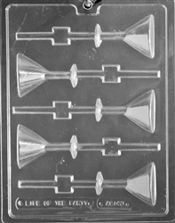 Martini Glass Lollipop Chocolate Mold