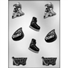 Hockey Assortment Chocolate Mold 90-6107 sports stanley cup skate puck