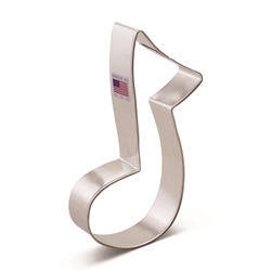 5-1/4" Large Music Note Cookie Cutter