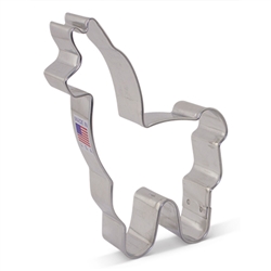 4-1/4" Llama Cookie Cutter