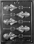 Detailed Pirate Lollipop Chocolate Mold