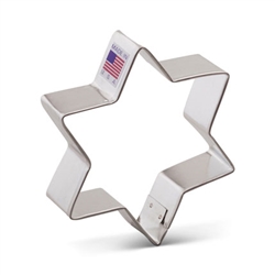 Star of David 6 Point Cookie Cutter