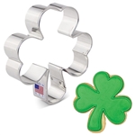 4" Shamrock Cookie Cutter 7985A St. Patricks Irish wedding