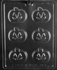 Pumpkin Shaped Sandwich Cookie Chocolate Mold Halloween trick or treat Fall Thanksgiving