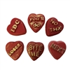 Snarky Hearts Chocolate Mold 90-946 valentine frenemy
