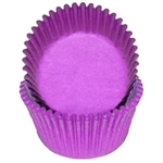 Purple Mini Baking Cups 500 Count wedding graduation