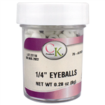 1/4" Royal Icing Eyeballs 78-A5102A