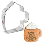 4" Coffee Mug Metal Cookie Cutter 8312A