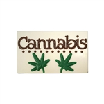 Cannabis Marijuana Business Card Chocolate Mold 90-99604 weed CBD THC